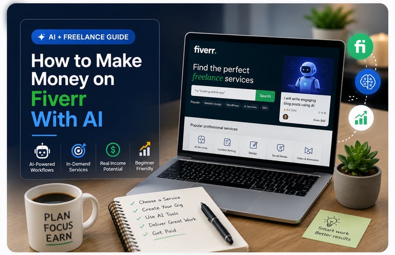 HOW TO MAKE MONEY WITH fIVERR AND AI 