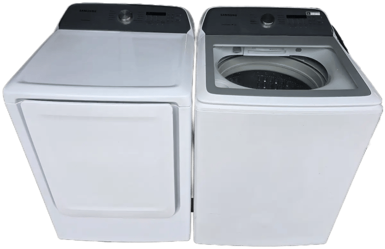 Samsung washer dryer set.