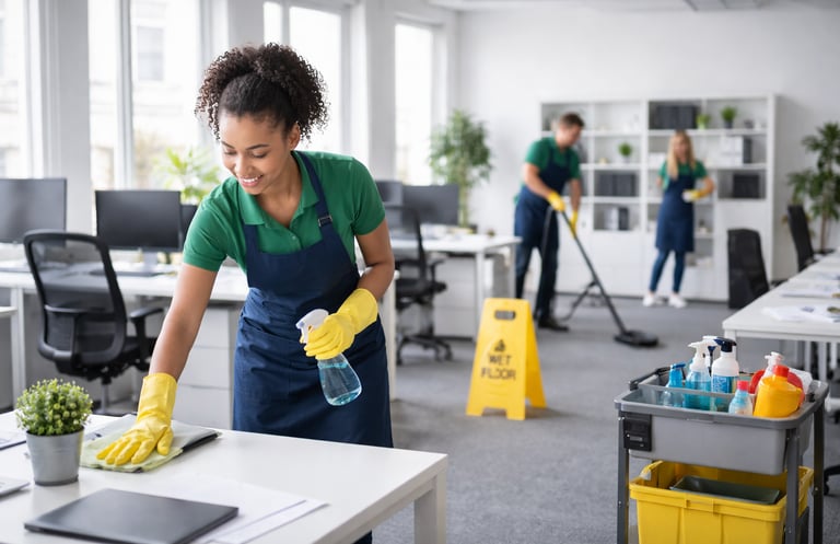 office cleaning London professional workspace cleaning