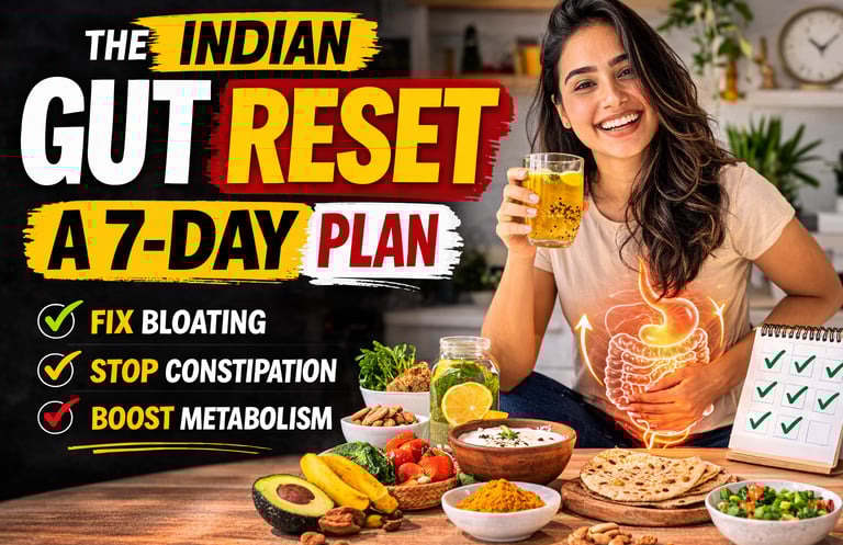 Indian gut reset plan bloating constipation