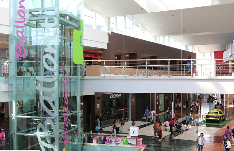 centro comercial Ballonti GURBAIN arquitectura
