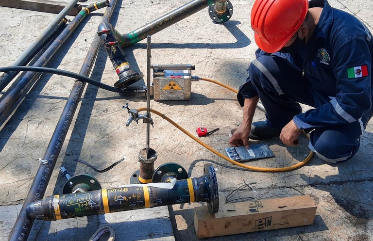 radiografía industrial