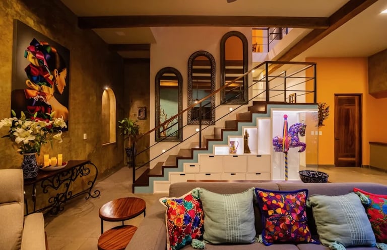beautifully decorated house in san miguel de allende