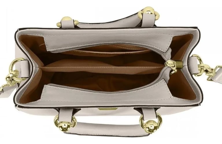 Bolsa Vizzano Feminina Transversal Cinza 