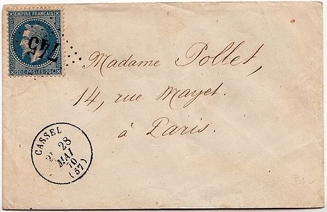 Losange Gros Chiffres 745 et type 16.
