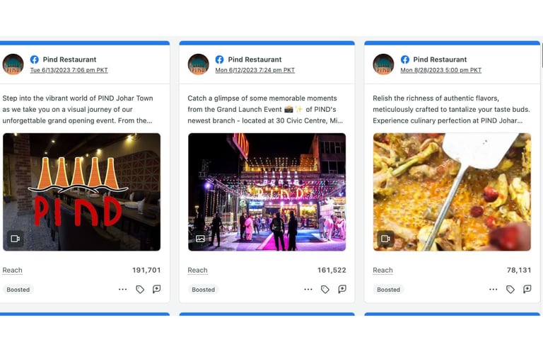 Hospitality Digital Marketing Portfolio Sajeer Imran