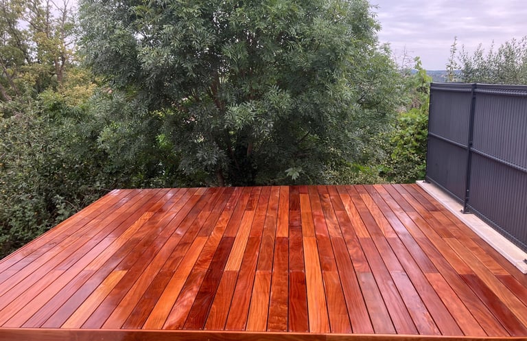 terrasse en bois exotique application de saturateur bois pour terrasse entretien terrasse bois