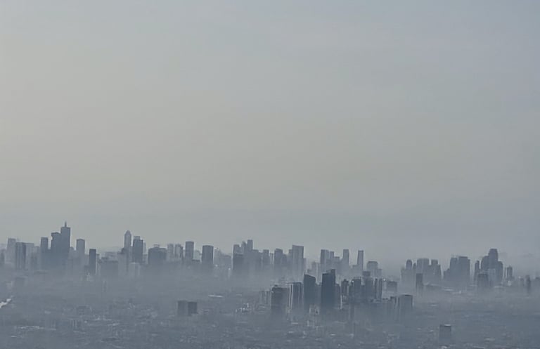 Polucion Jakarta 2026, visto desde casa