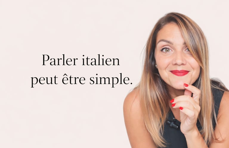 Enrica, fondatrice de la méthode Prêt à Parler, pour apprendre l’italien simplement et sans stress.