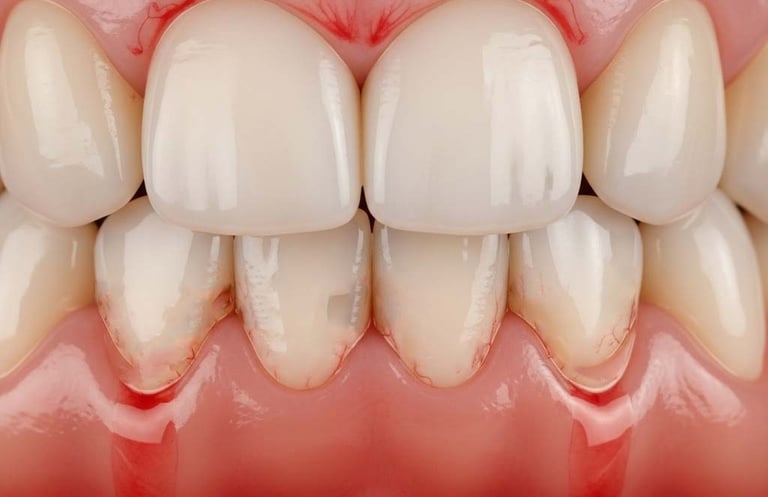 Causes sensibilité des gencives soin jet dentaire ozone Aquolab hygiene-precision.com