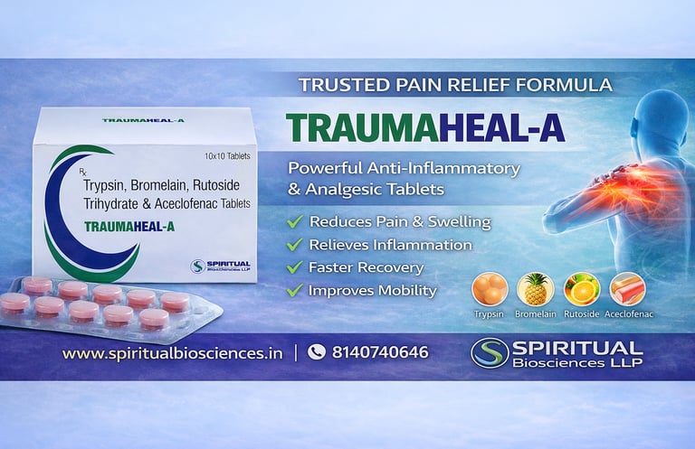 Traumaheal-A by Spiritual Biosciences LLP