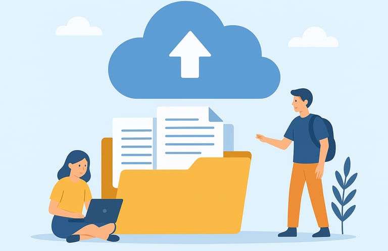 Cloud storage membantu sekolah dan siswa menyimpan, mengakses, serta berkolaborasi pada materi pembelajaran secara aman dari 