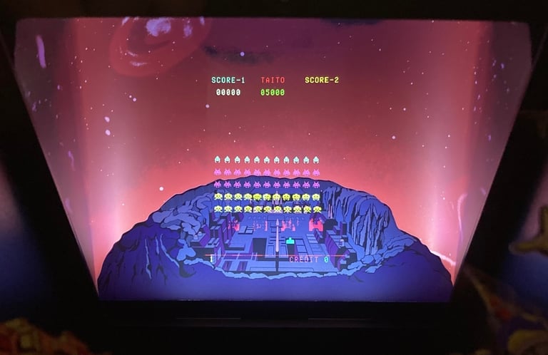 Numskull Space Invaders 2 Graphic Problems