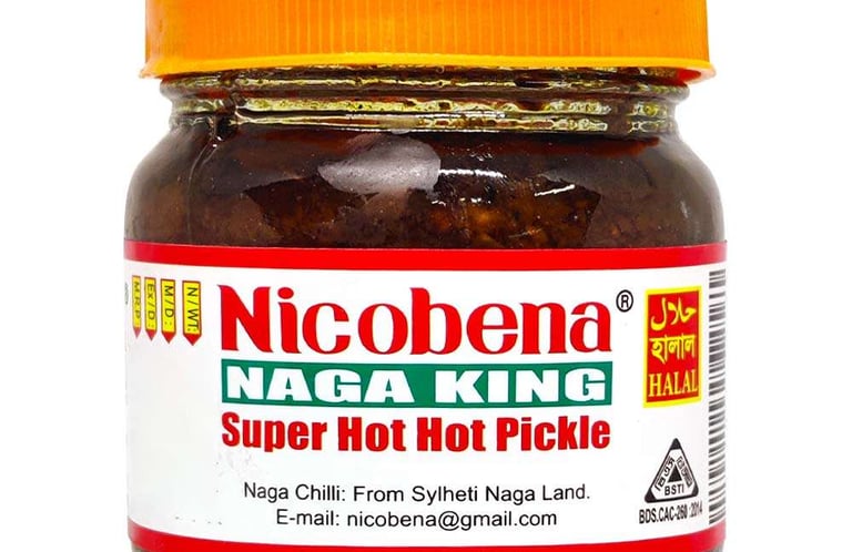 Nicobena Naga King Hot Pickle