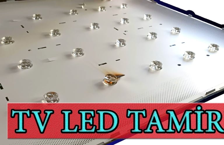 tv led bar arızası tamiri led bar degişimi