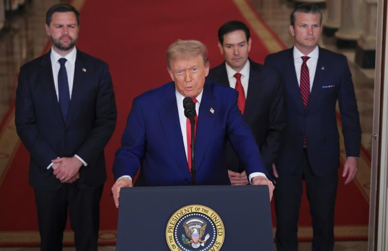 donald trump war israel b2 iran intelligence