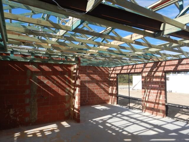 Image of a brickwork & roof inspection by a Perth registered builder. 