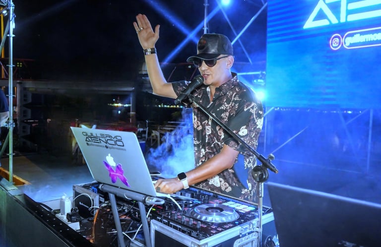 DJ Guillermo Atencio en eventos Masivos y Festivales