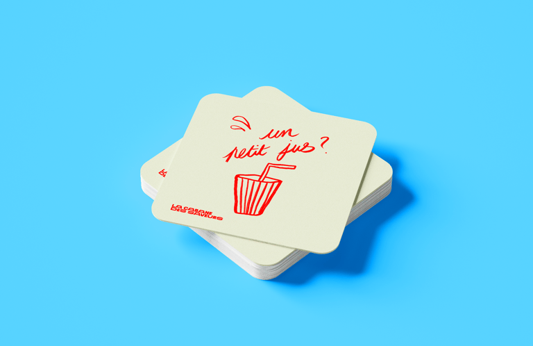 Dessous de verre "La Cabane des Saveurs"