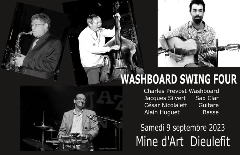 Wasboard Swing Four en Bal Lindy Hop Dieulefit
