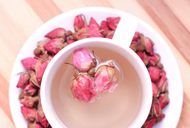 Latte rose litchi lait de coco coffee shop Inkorporée Vendée