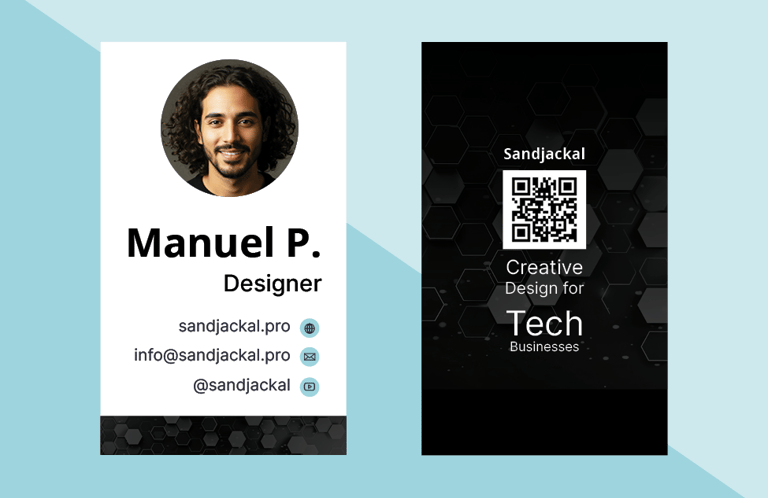 Sandjackal Business Card