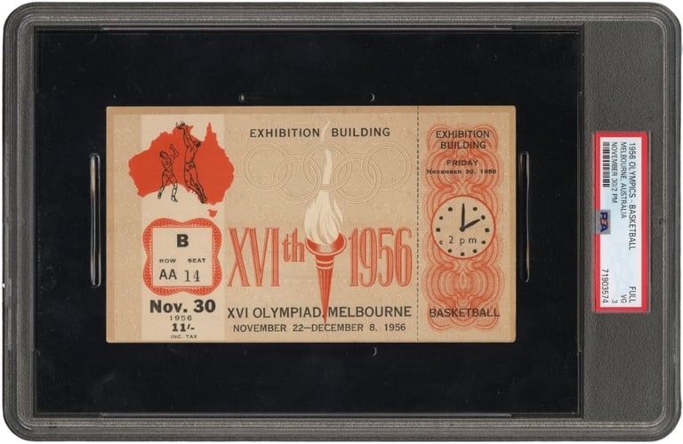 Bill Russell in the Olympics 1956