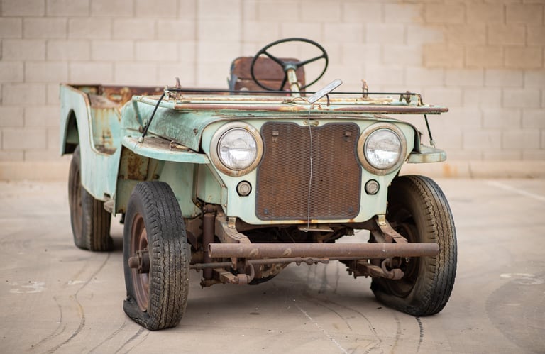 Vintage vehicle photographed for commercial marketing in Tempe, Arizona.