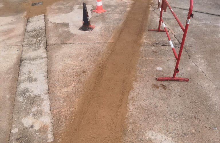 Réparation Eau usées Carrefour porticcio