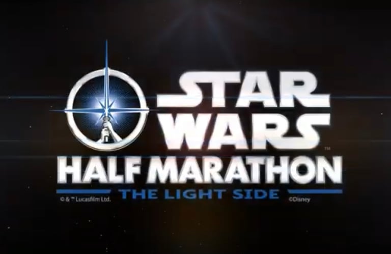 2017 runDisney Star Wars Half Marathon The Light Side race weekend logo