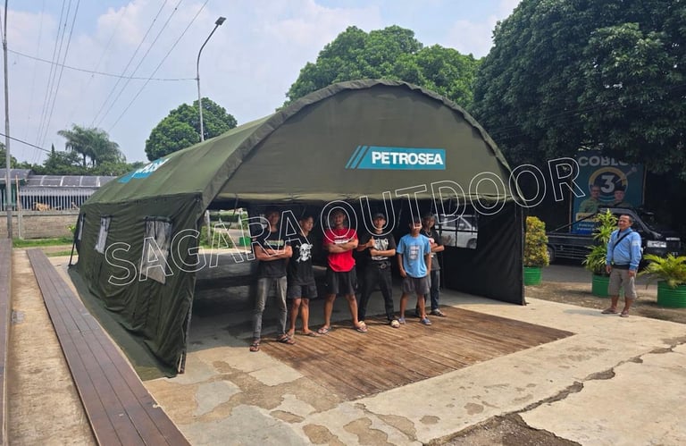 pabrik tenda pengungsi