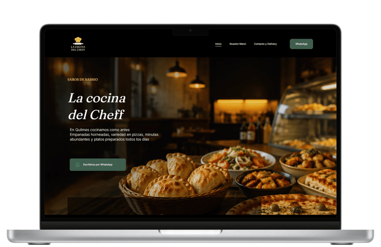 Mockup para Planes en Mares Estudio Web
