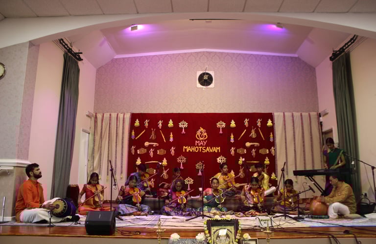 A picture of music event