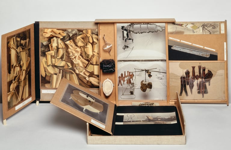 La Boîte-en-valise (Série C) 1936-1941, ©Centre Pompidou achat, 1964 Cabinet d'art graphique