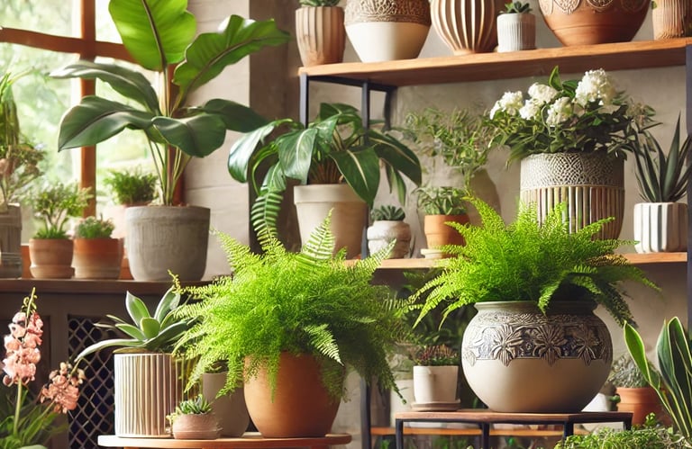 Touch Green Indoor Plants