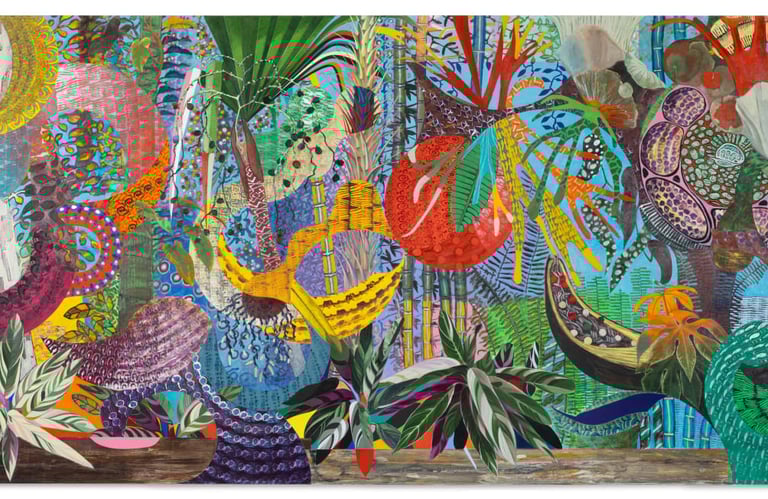 Luiz Zerbini Siamo Foresta, 2023