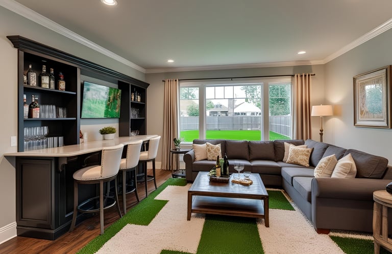  Compact Living Room Bar Ideas
