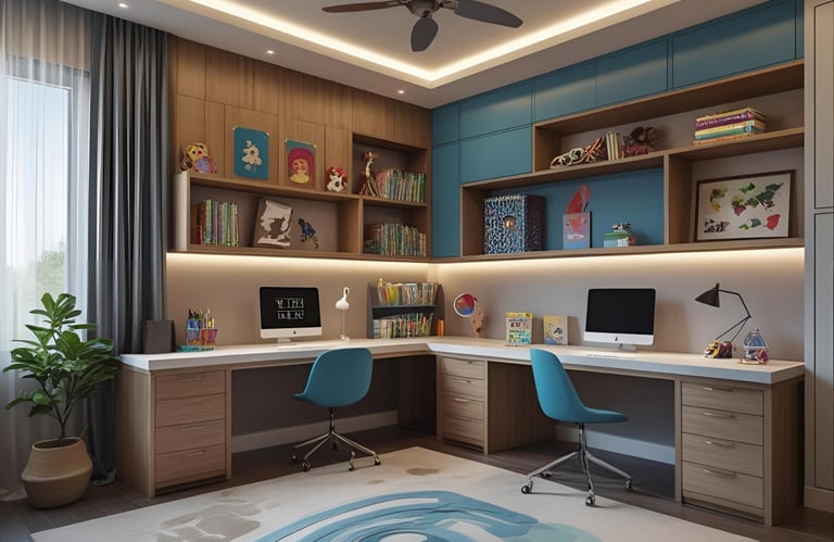 Study Room for Kids or Teenagers