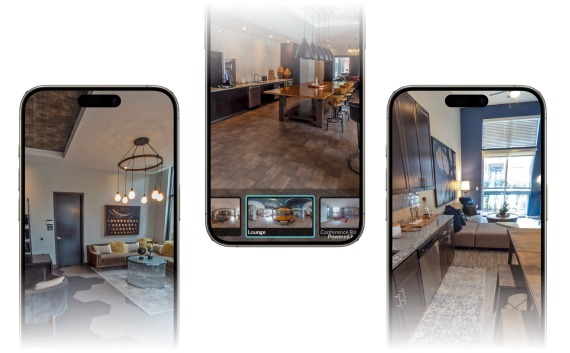 360° virtual tours on smartphones. Ideal to showcase Real State properties in Cancun and Tulum
