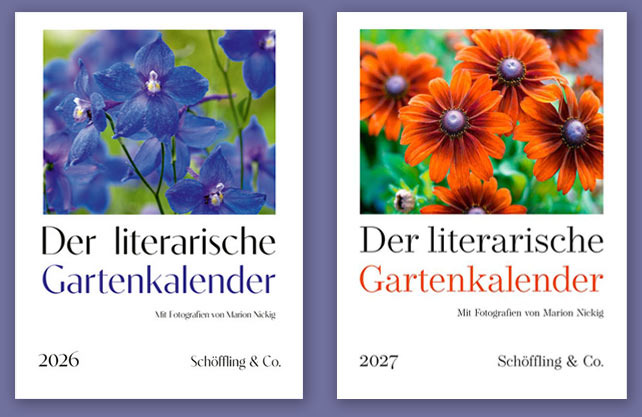 Schöffling Literarischer Gartenkalender 2026 und 2027