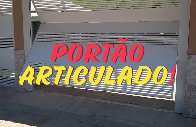 Portao Articulado Itapevi São Paulo-