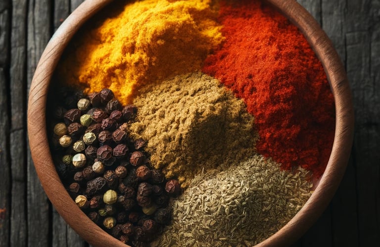 Spices from Afghan farms