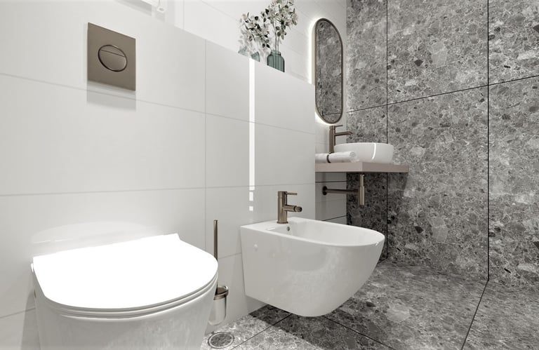 Projekt łazienki Skawina, Mogilany