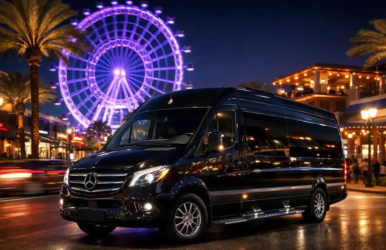 luxury airport transfer chauffeur service toronto Luxury Mercedes Sprinter van