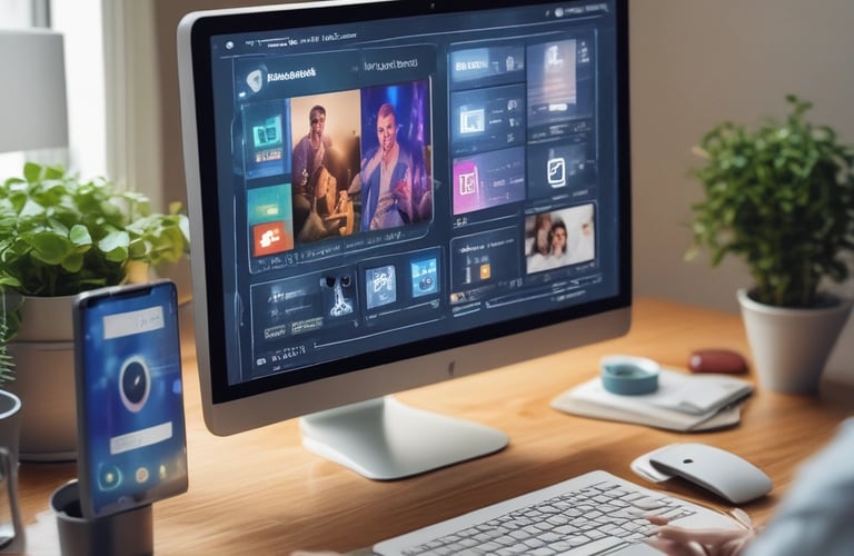 Bright living room with modern inventory