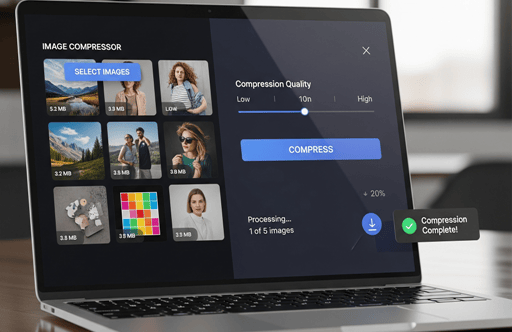 Image Compressor-free online tool to compress images and reduce file size while maintaining quality.