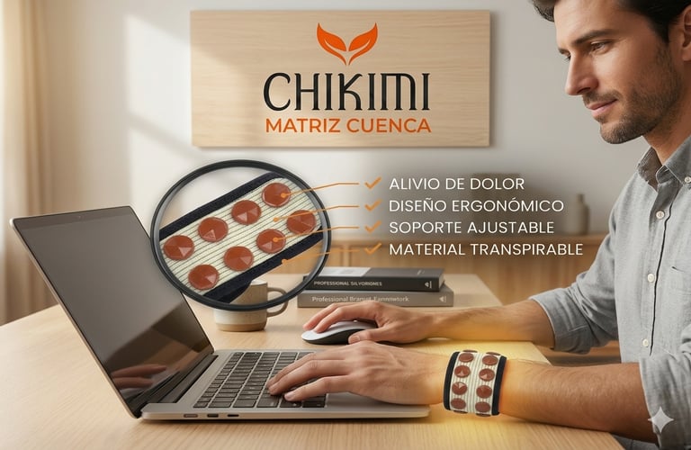 Muñequera Ceratonic Chikimi Matriz Cuenca