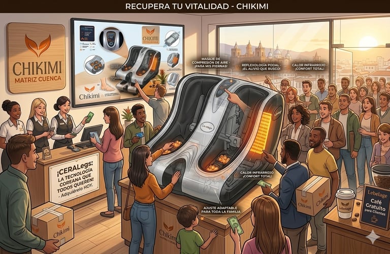 Tecnología Coreana para tus piernas