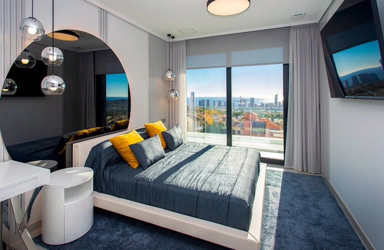 dormitorio-villa-sierra-cortina