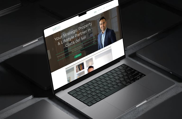 Diseño de landing page para Luis Seijo Real Estate Broker